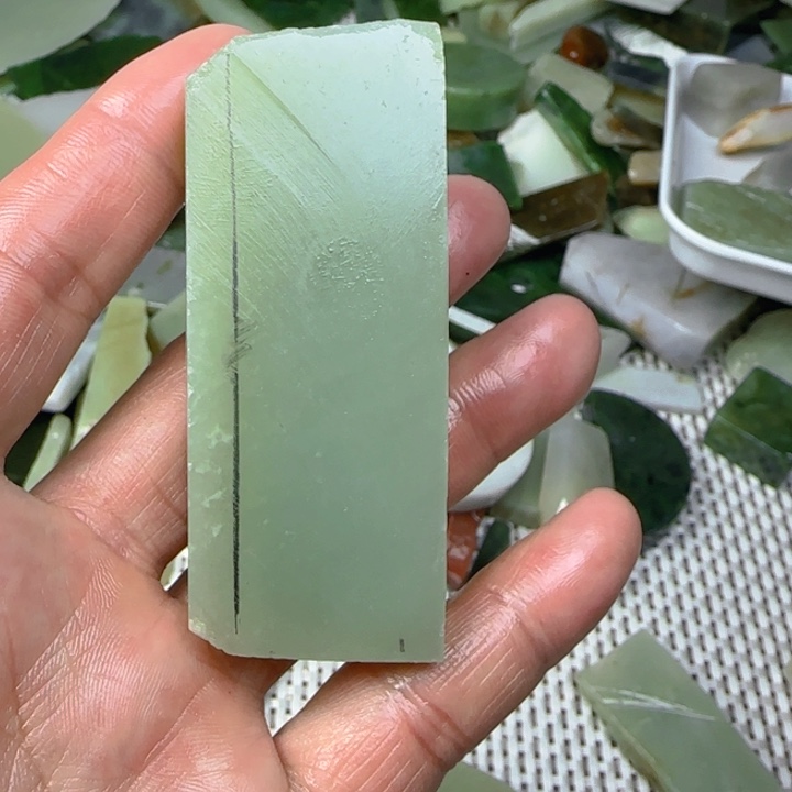 未镶嵌和田玉珠宝半成品1****一