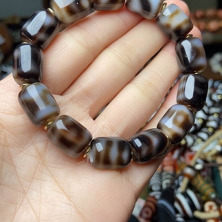 玛瑙/玉髓未镶嵌手链