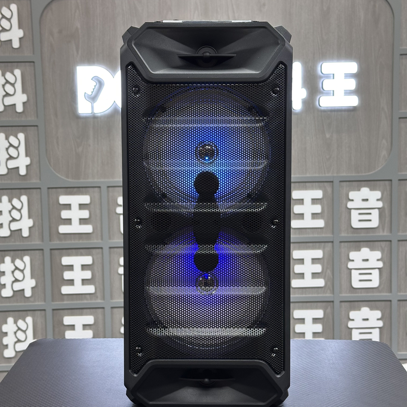 工厂直销双喇叭大音箱炫彩超大广场舞音箱户外大音量蓝牙音响6205