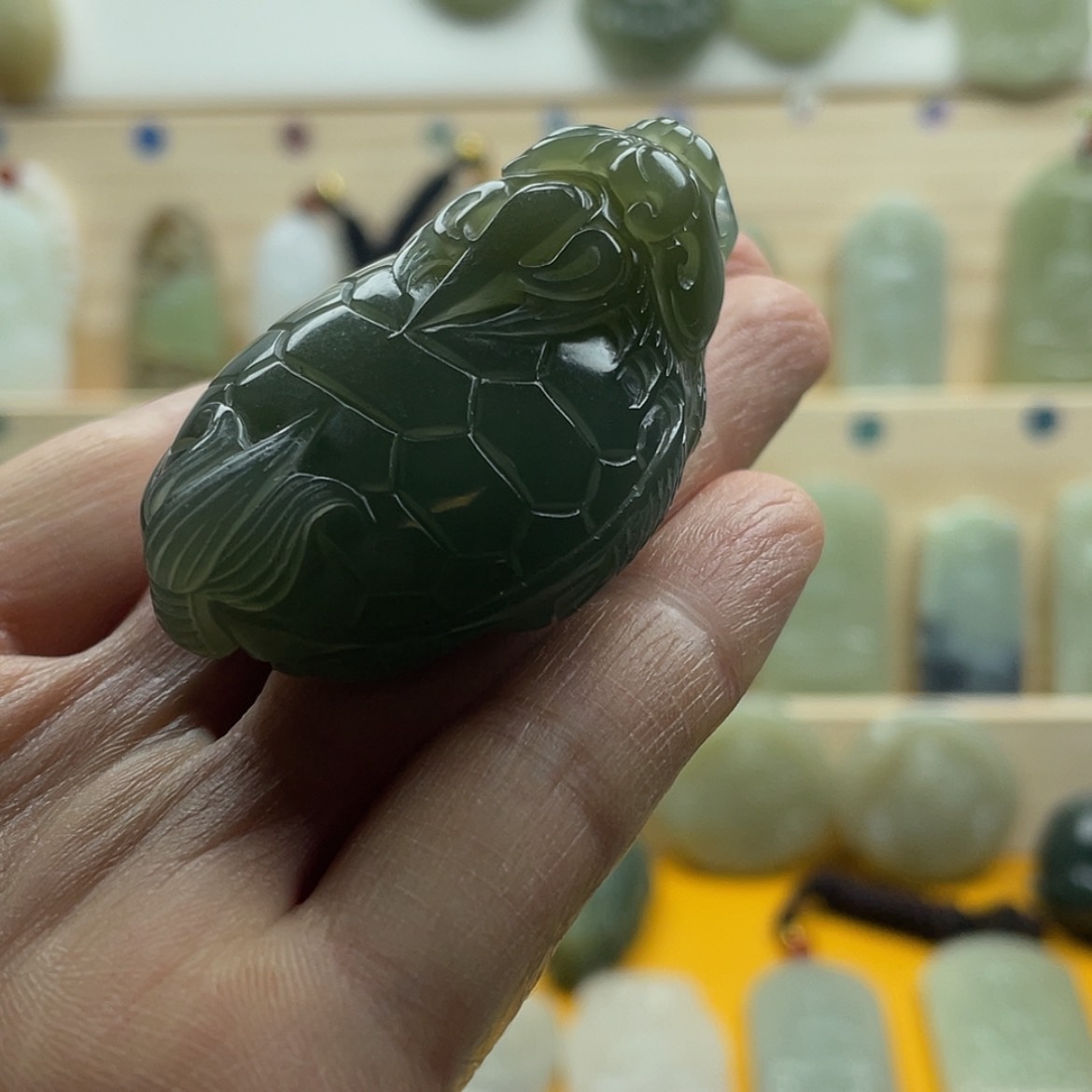 【闪购商品】精品高货龙归把件