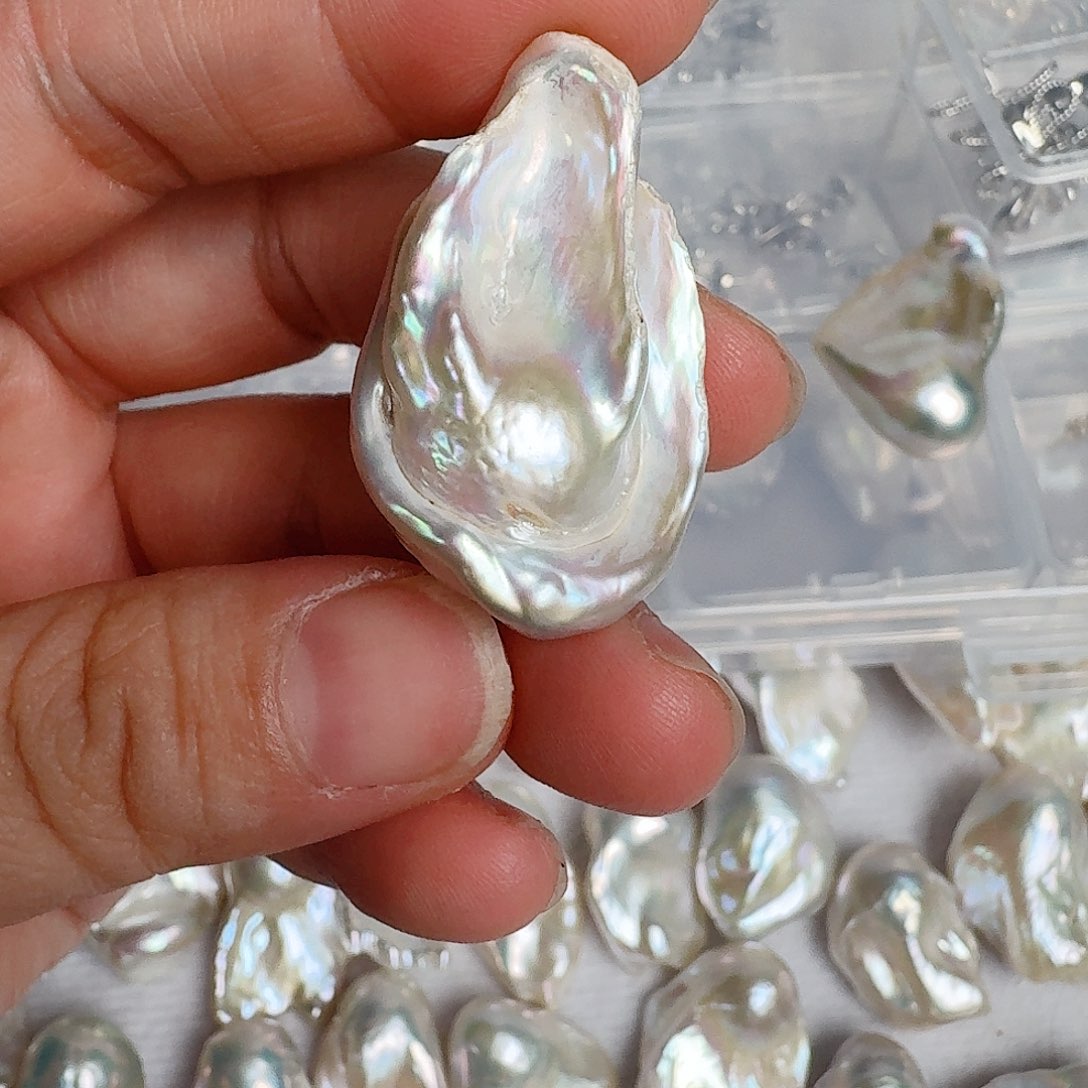淡水珍珠颈饰银S925镶嵌&**&
