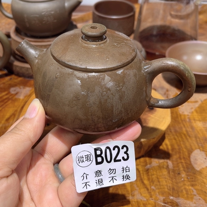 壶  钦州柴烧坭兴陶023