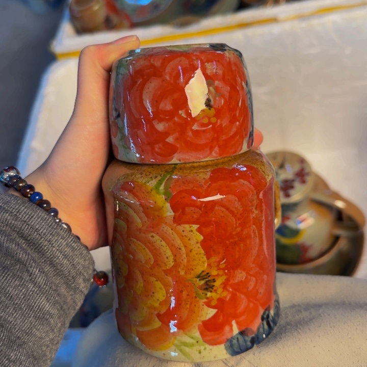 瓷片景德镇陶瓷手工手绘