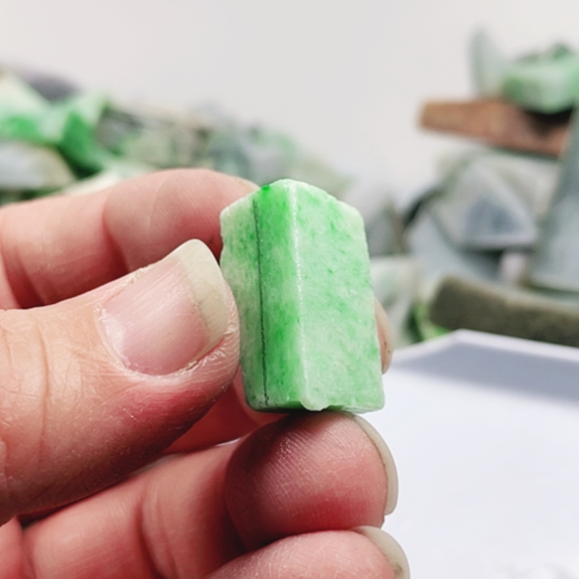 【闪购商品】翡翠颈饰未镶嵌A货