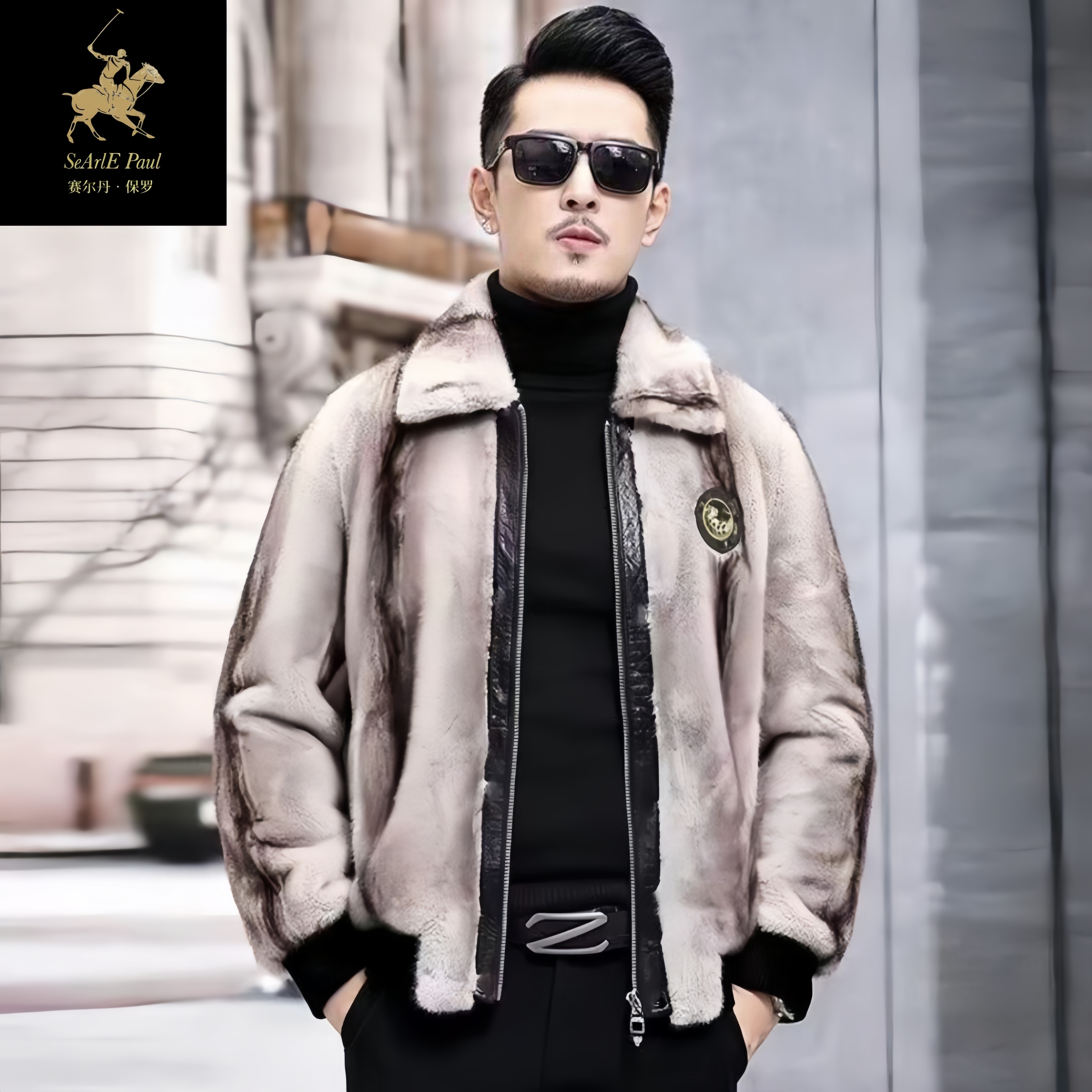 【玉山专属】SeArlE Paul/赛尔丹保罗新款冬季轻奢商务行政外套A039