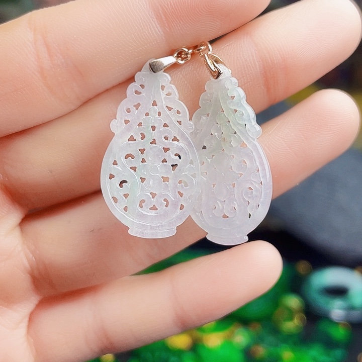 翡翠银S925镶嵌颈饰多样性