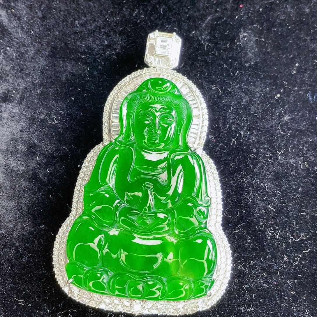 翡翠吊坠(不含链)未镶嵌