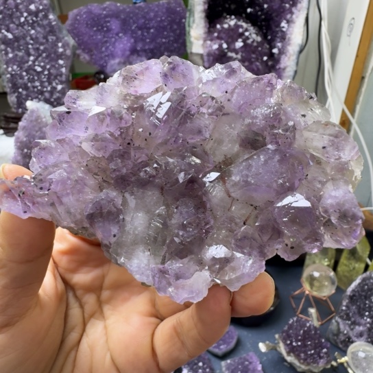 石材天然水晶家居摆件