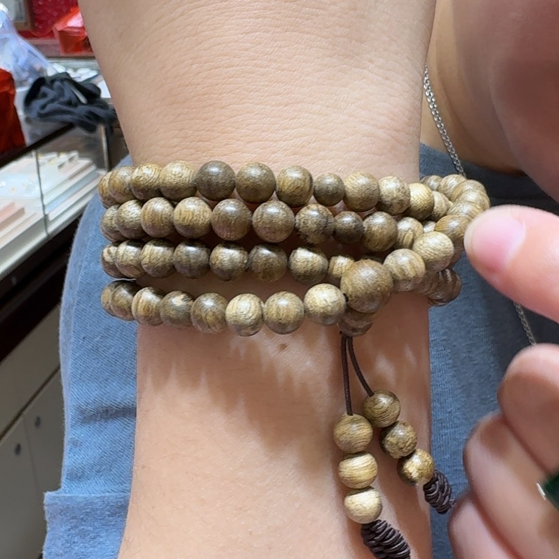 0.8规格108颗手串沉1香手串