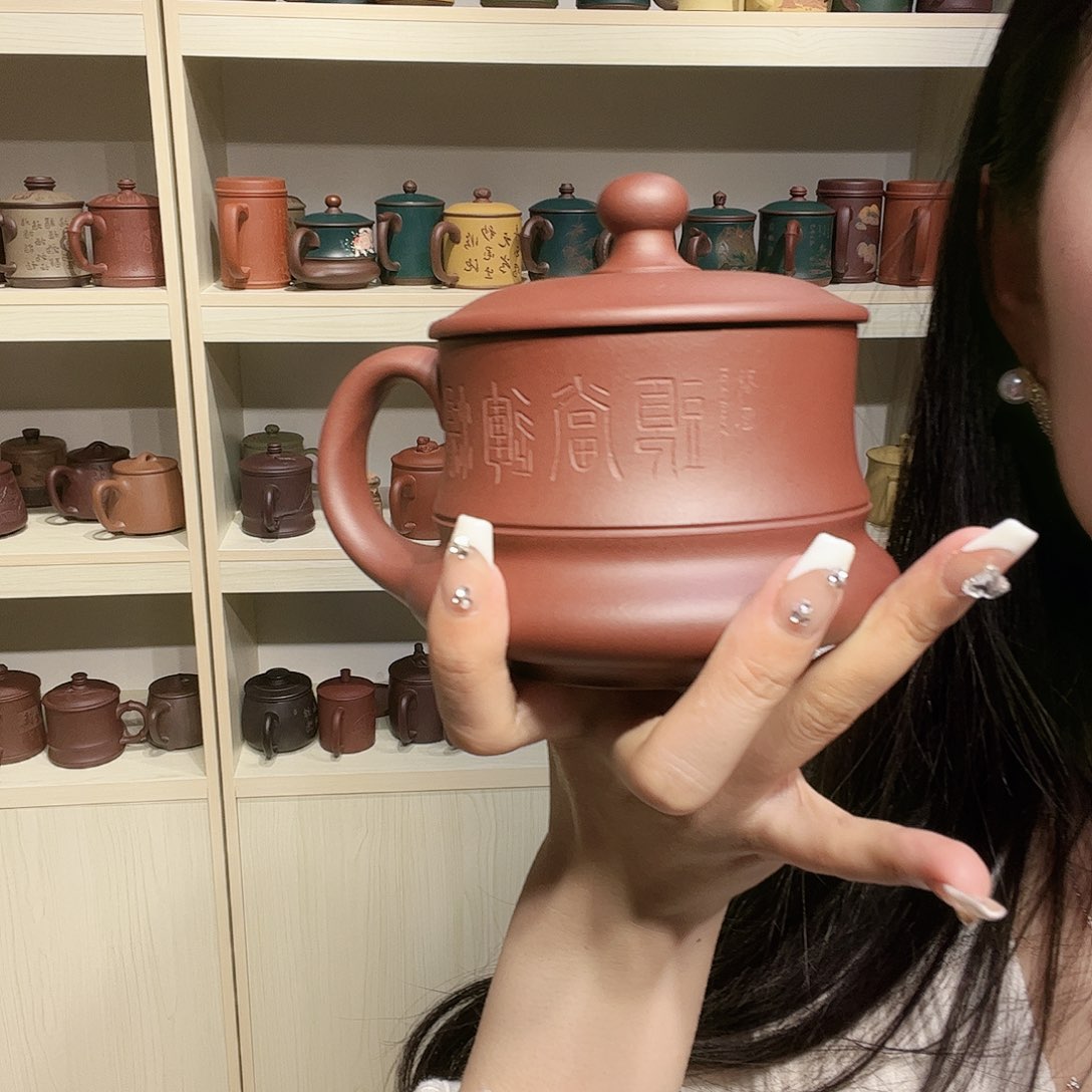 紫砂茶杯全部手工
