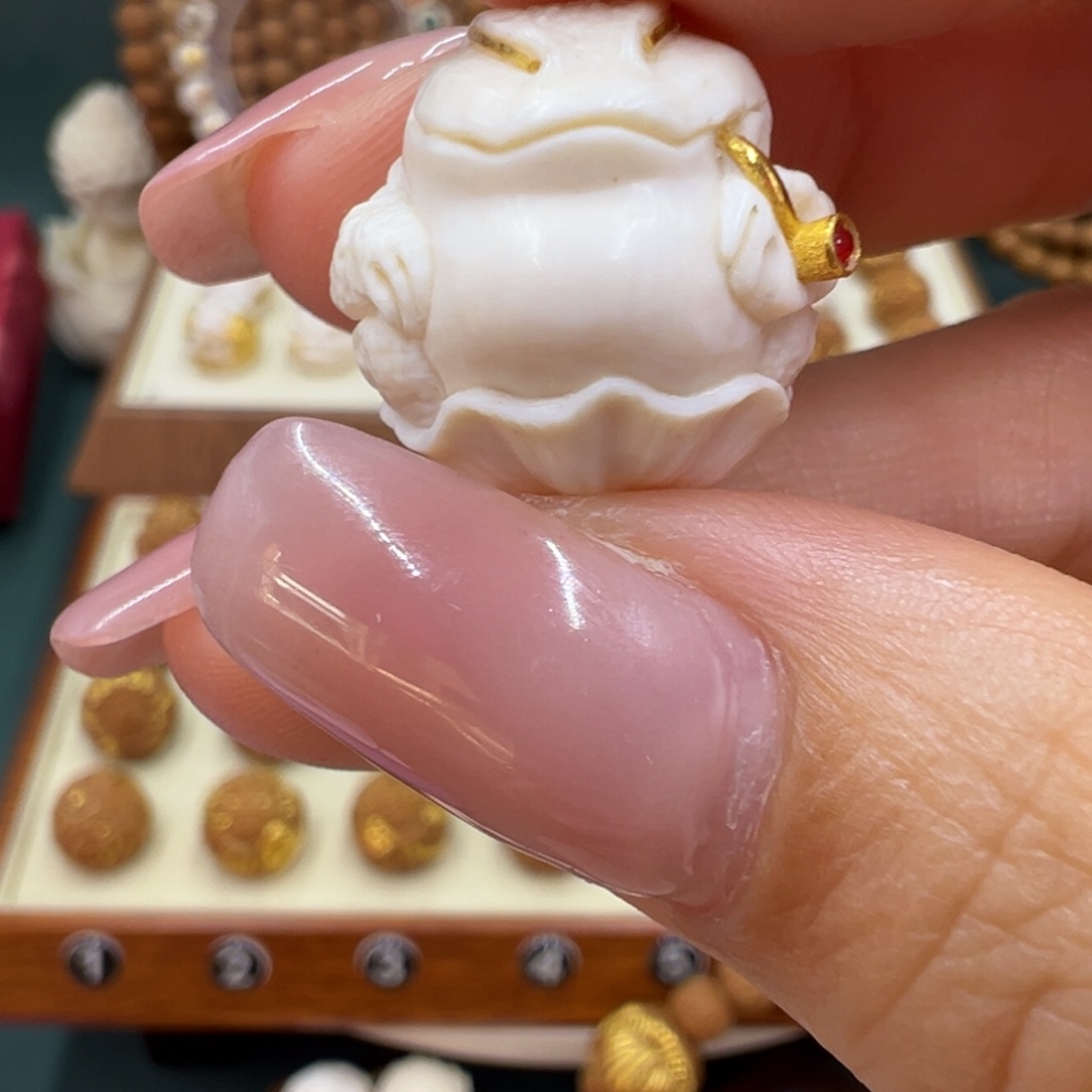 猴头核桃吊坠单颗