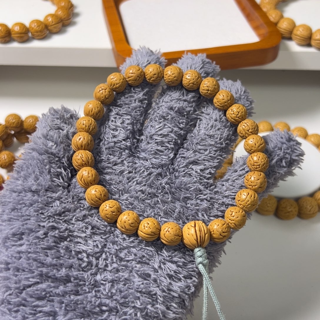 小***了桃核手串野生桃核