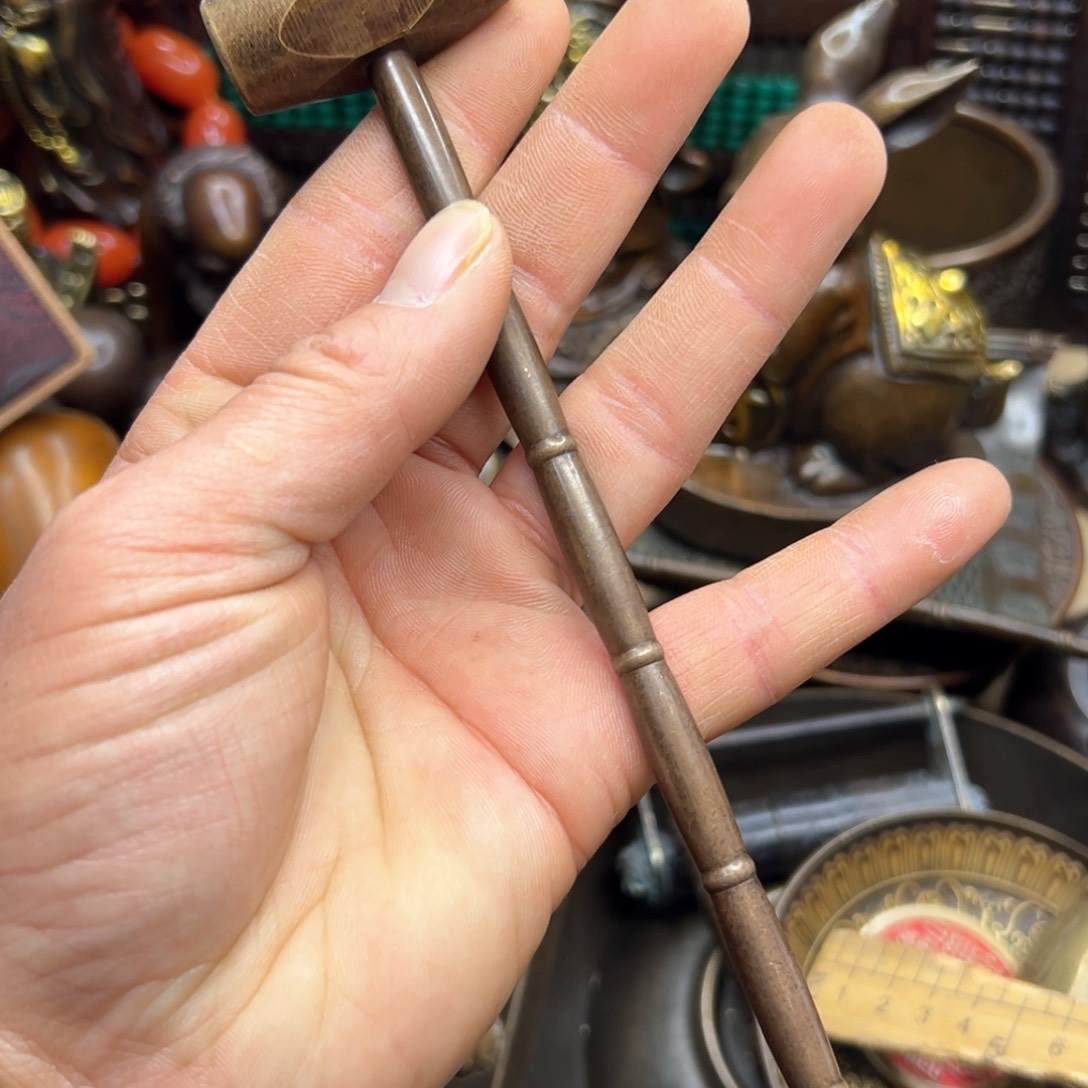 铜摆件欢迎欢迎你