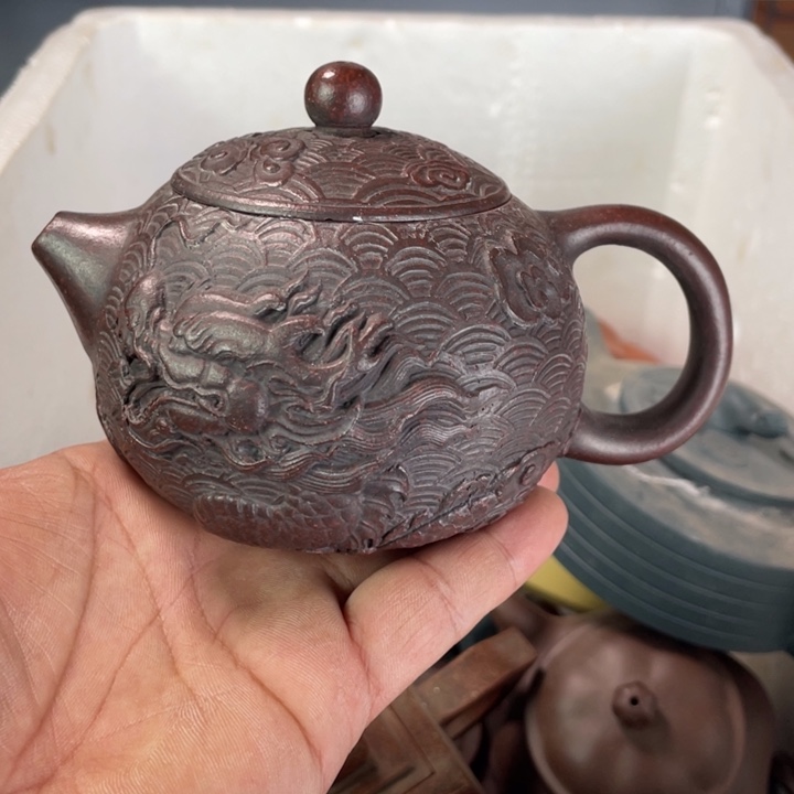 阿***】茶壶紫砂宜兴原矿紫砂壶