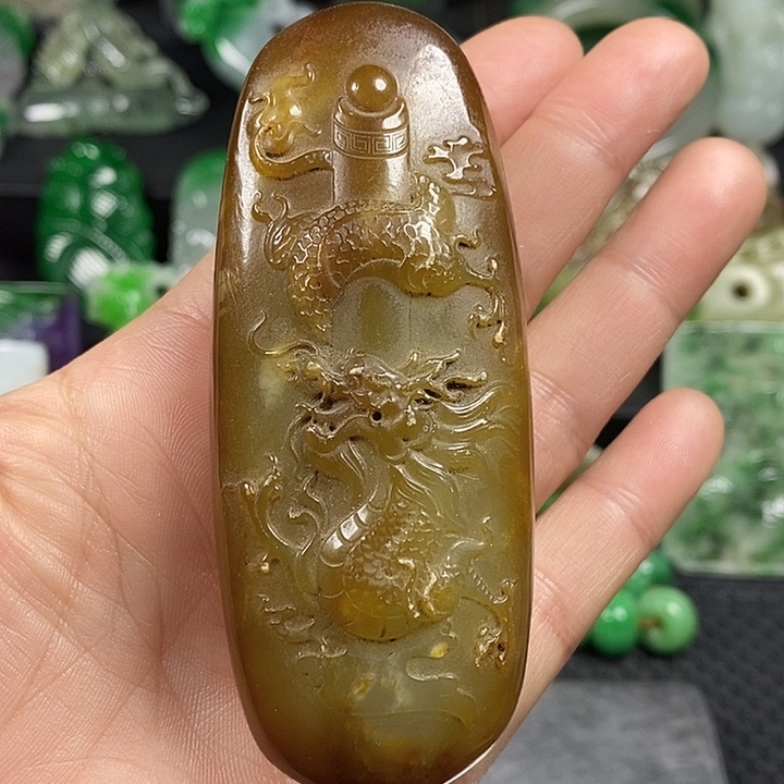 吊坠紫金钵盂菩提