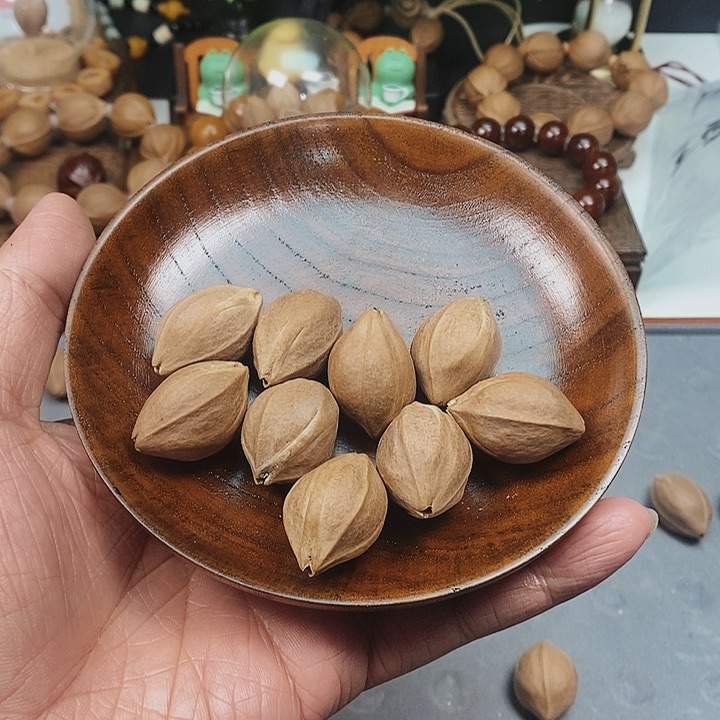 橄榄核手串梅林铁核三花18×27福利款