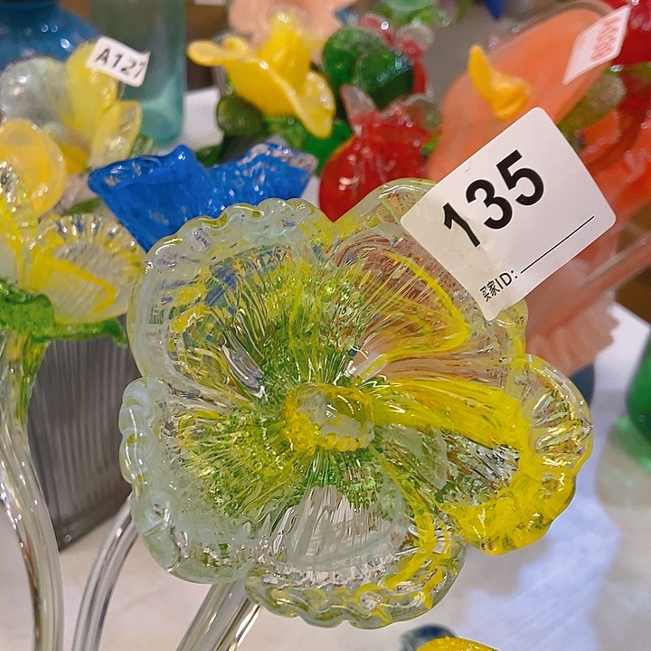 无铅玻璃琉璃花高48口9