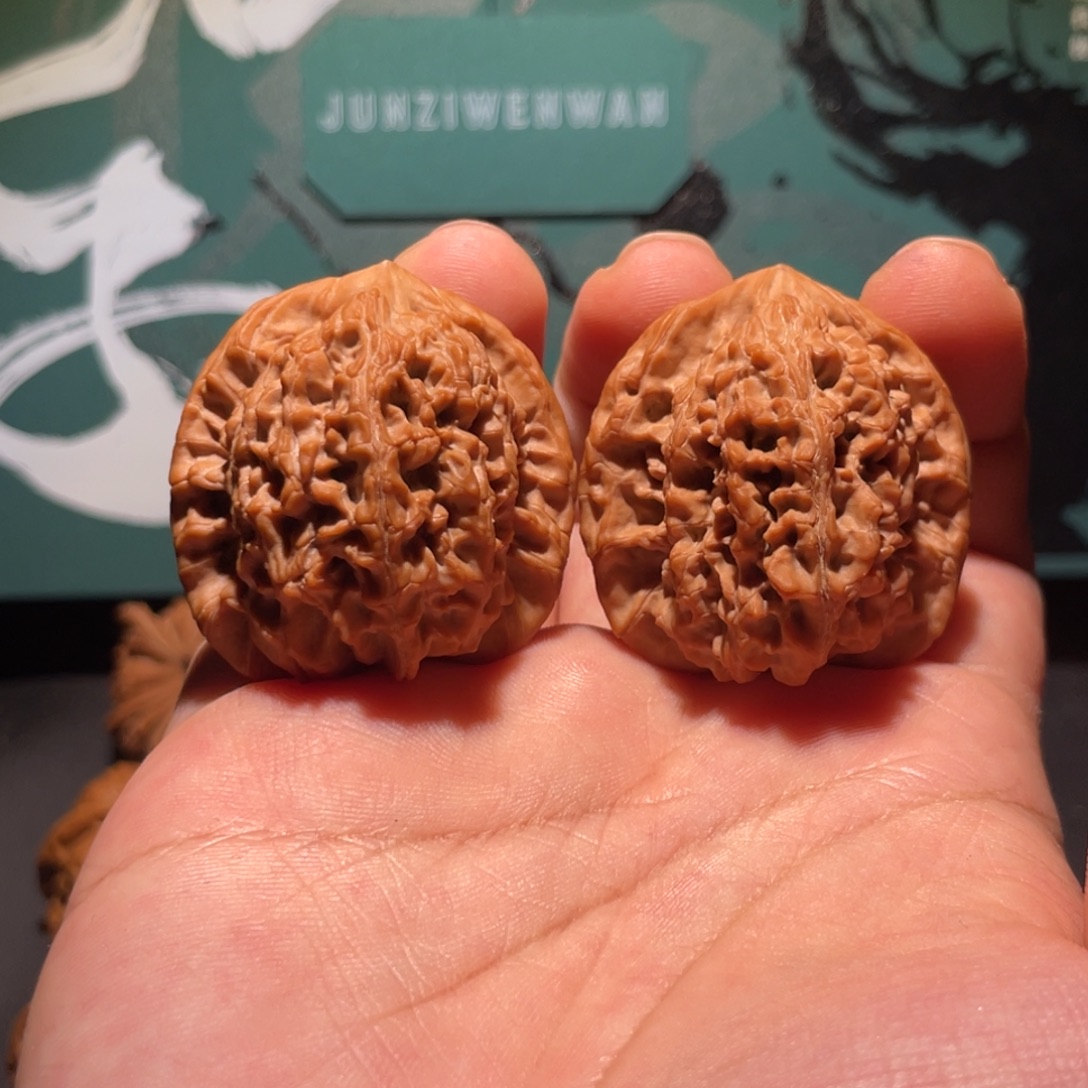 吊坠文玩核桃40全家福41克老树无药正桩马老四