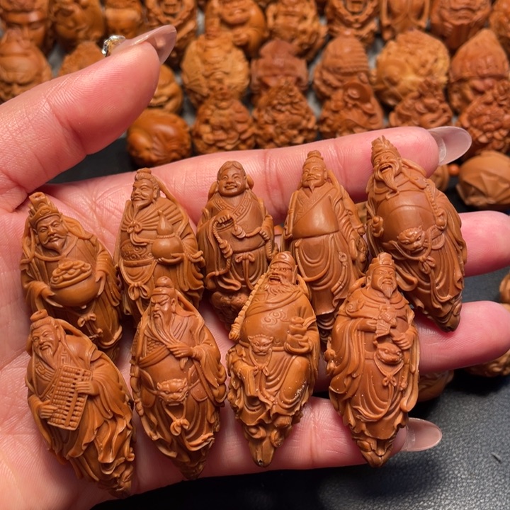 【闪购商品】橄榄核手串/手链九路财神