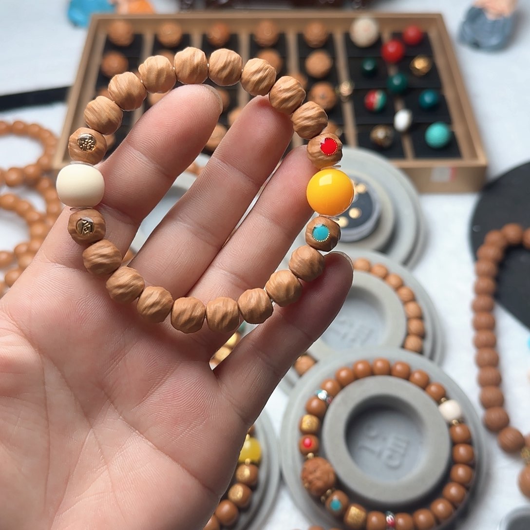 猴头核桃手串鬼印