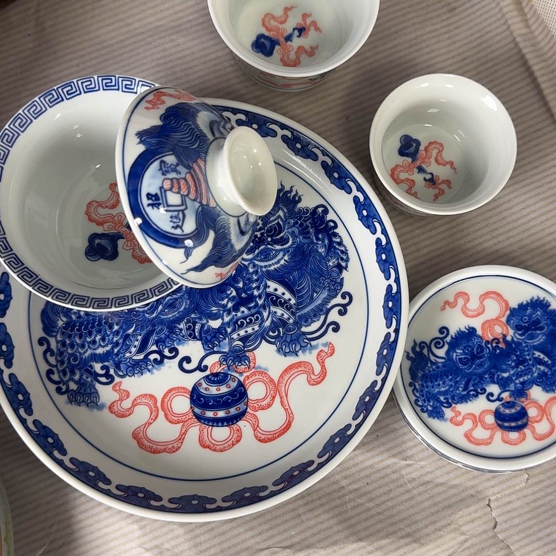 双十滚绣球五金套