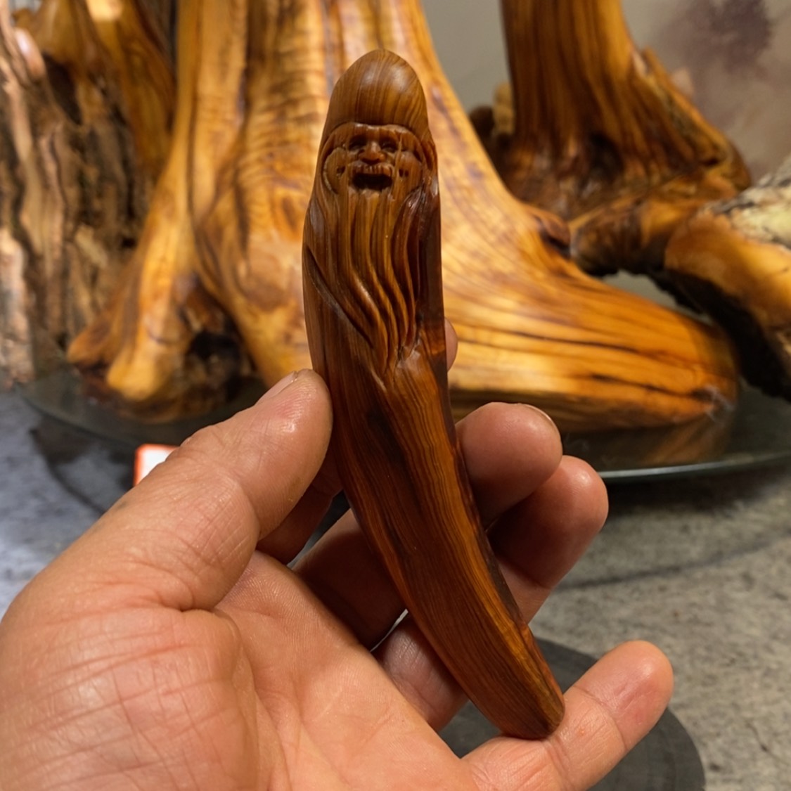 【闪购商品】柏木（崖柏）木雕工艺品摆件家居根雕