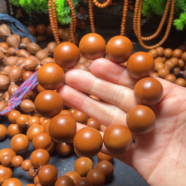 橄榄核手串2.05尺寸光珠