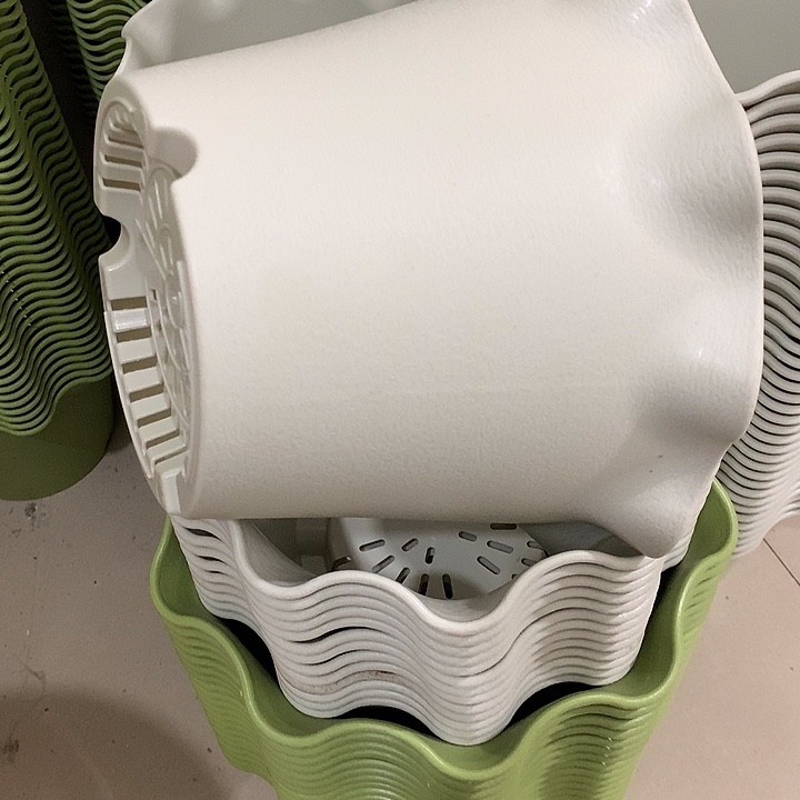 荷叶口24高16米白10个带托