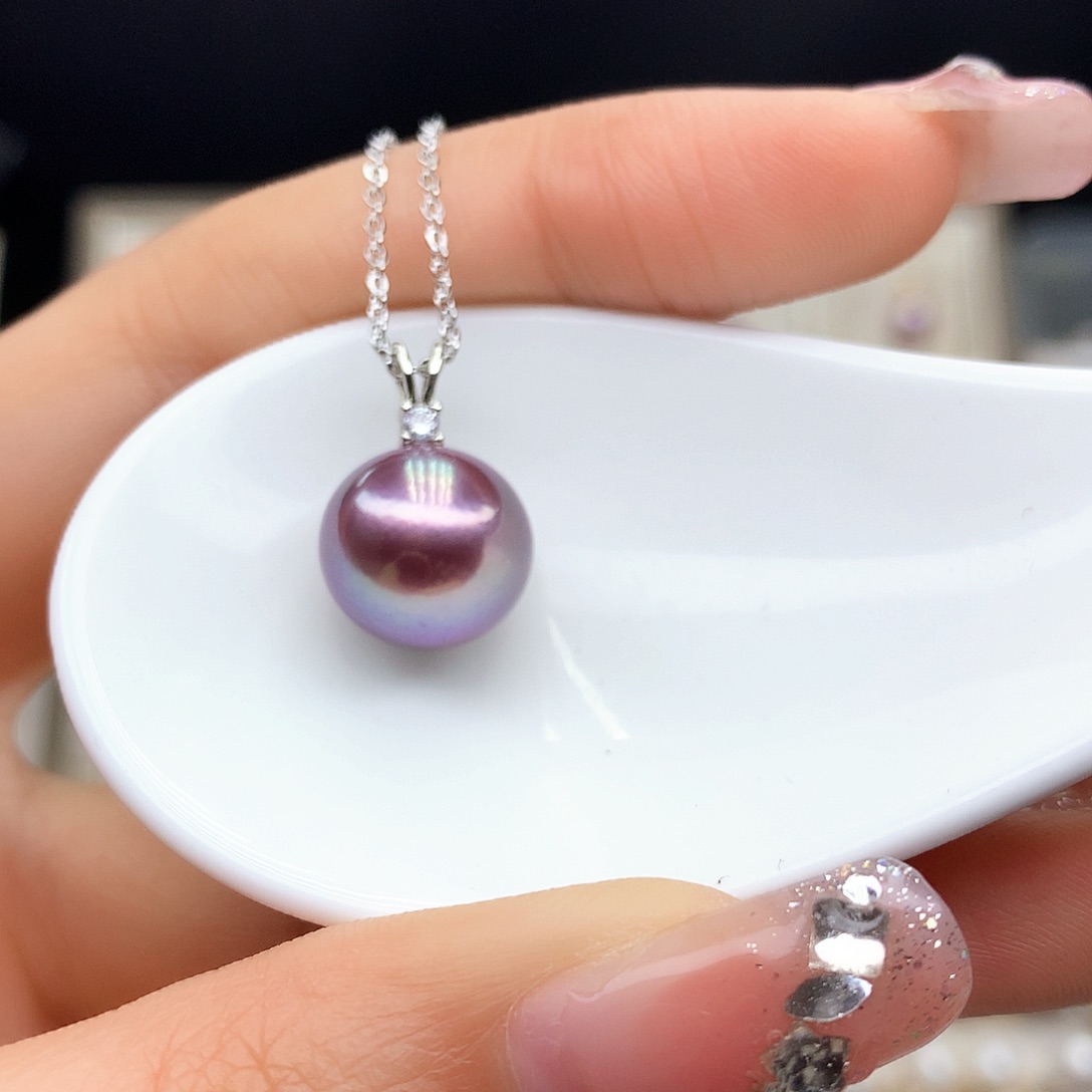 淡水珍珠颈饰合金