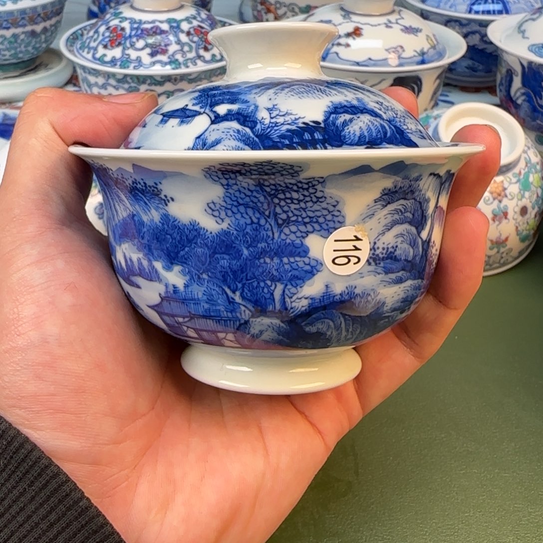 景德镇手工手绘茶具116