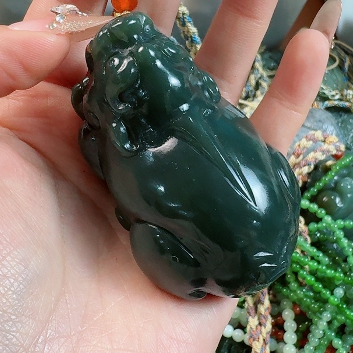 和田玉把件未镶嵌