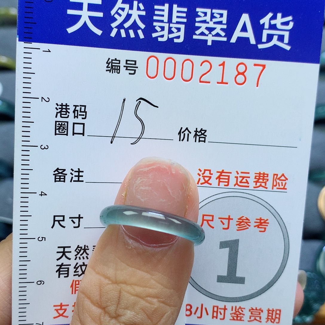 乌***所未镶嵌戒指翡翠天然