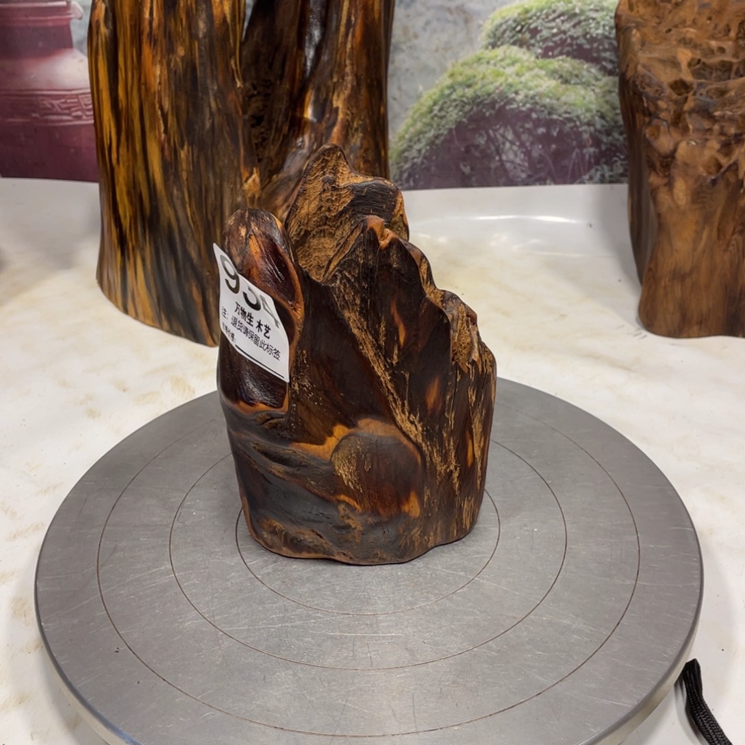 长***果木清凉薄荷药香味随形摆件，土埋老料自然香韵造型独特