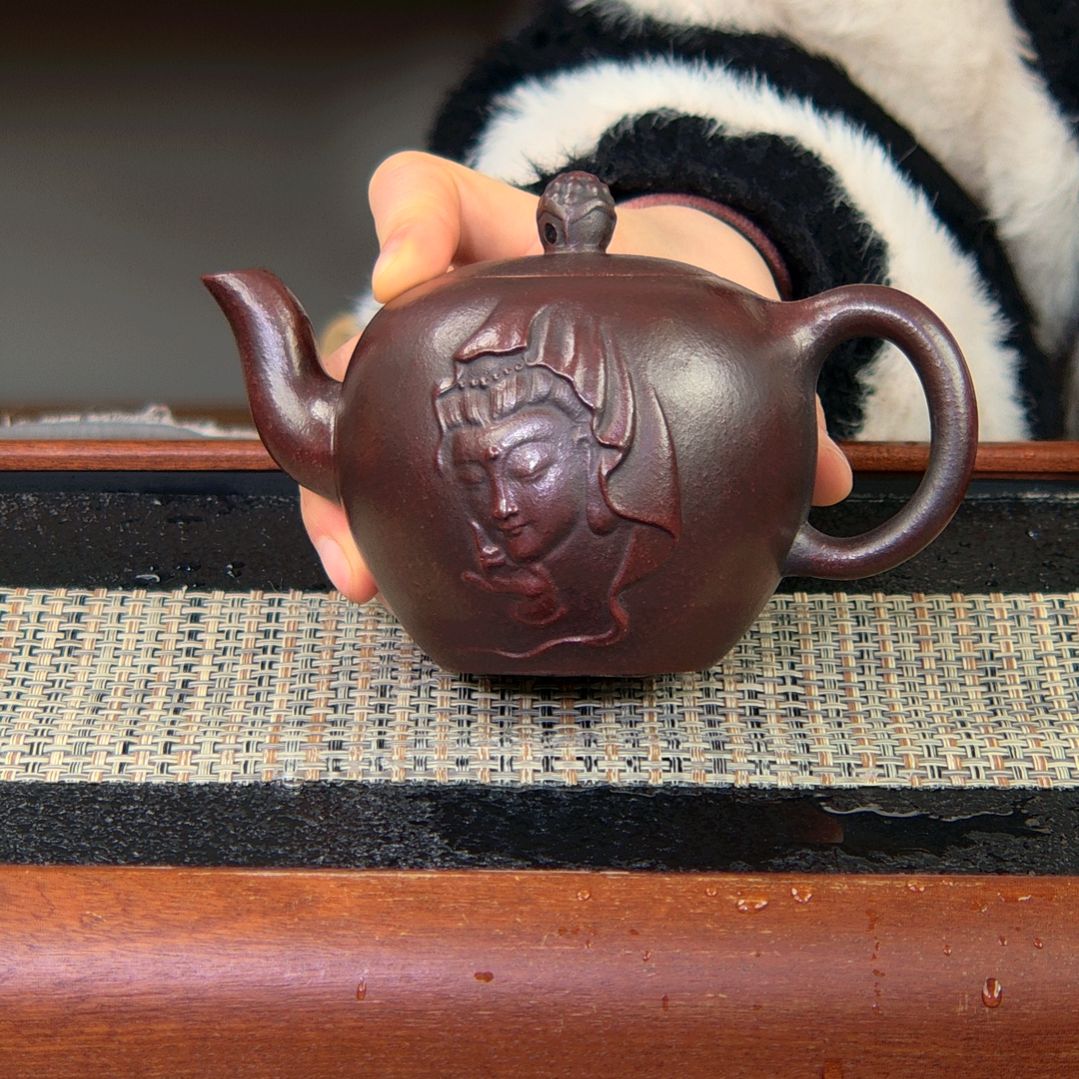 【闪购商品】绿泥茶杯高货放漏