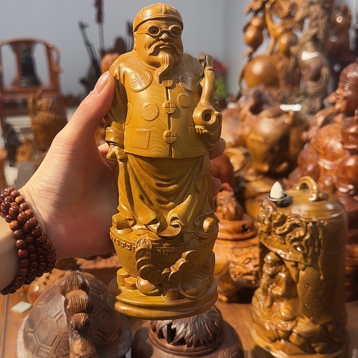 惊***艳手工艺品琉璃恭喜发财大吉大利