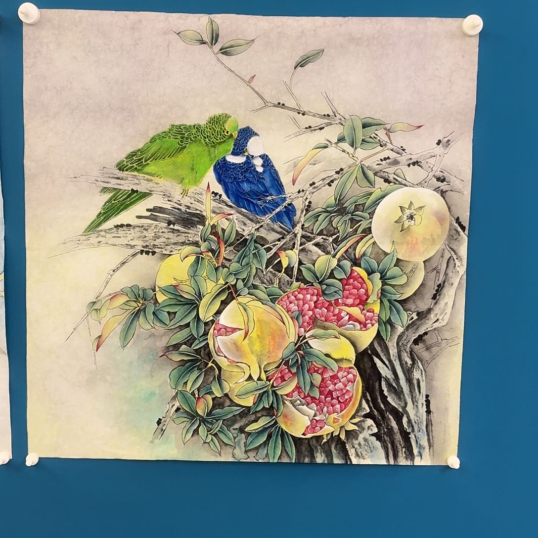 国画密密麻麻密密麻麻苗苗