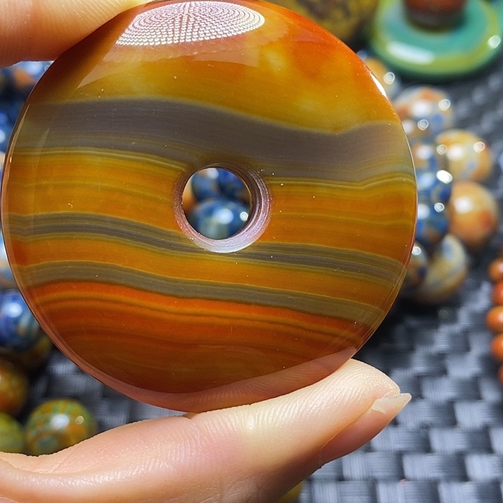 玛瑙/玉髓未镶嵌颈饰