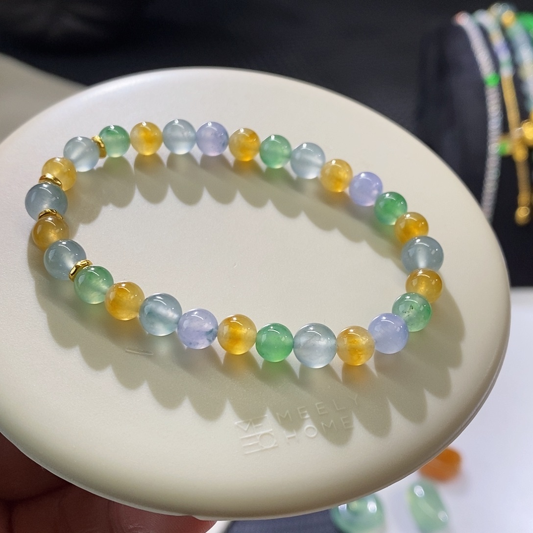 翡翠把件未镶嵌手串