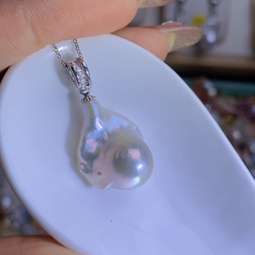 【闪购商品】淡水珍珠天然淡水珍珠合金