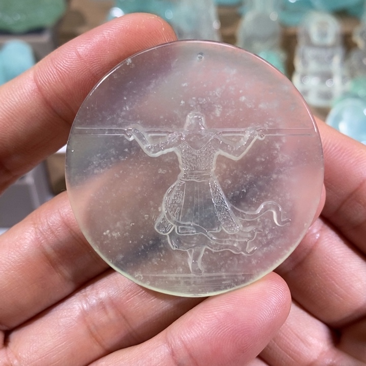 岫玉吊坠未镶嵌吊坠