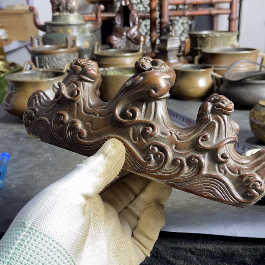 铜器工艺品摆件香炉材料