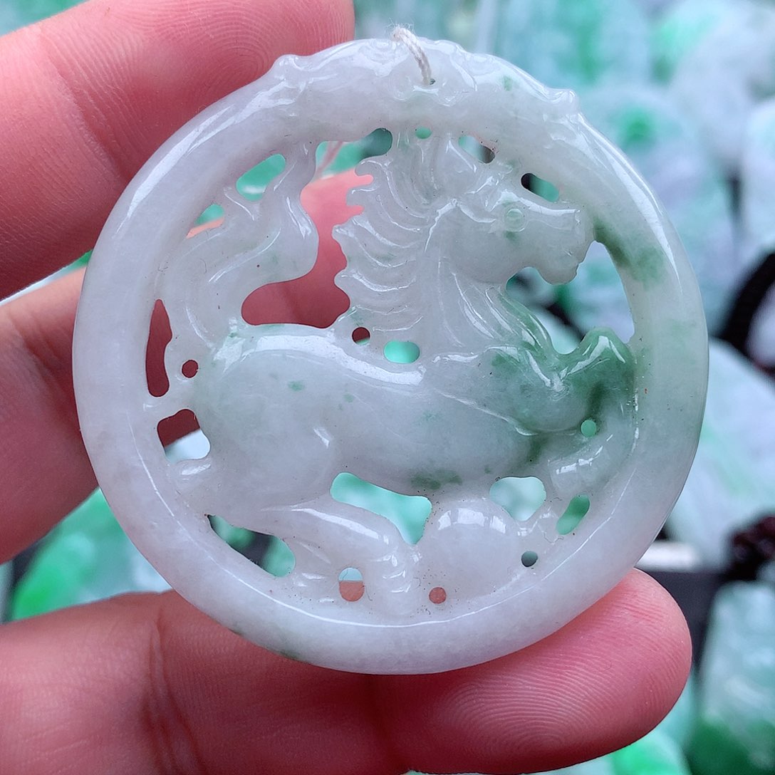 翡翠吊坠(不含链)未镶嵌