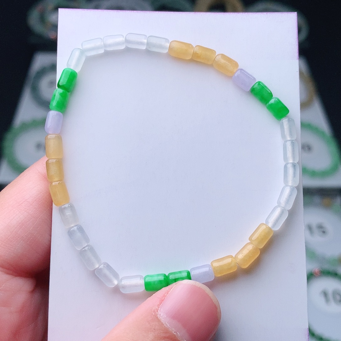 翡翠手串未镶嵌翡翠