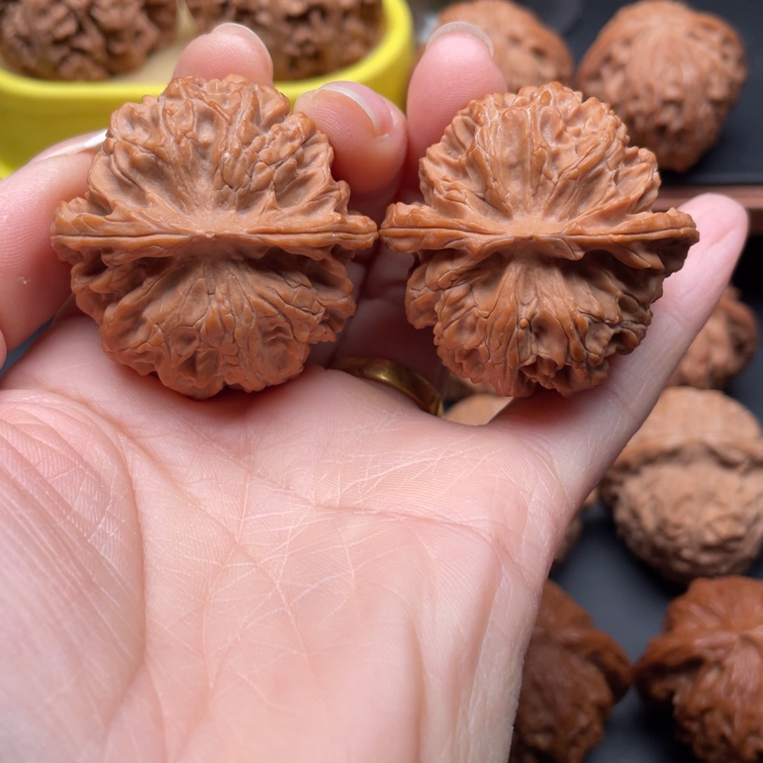 文玩核桃把件苹果园40