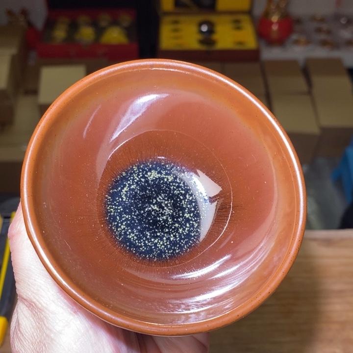 茶盏不带礼盒，建盏主人杯