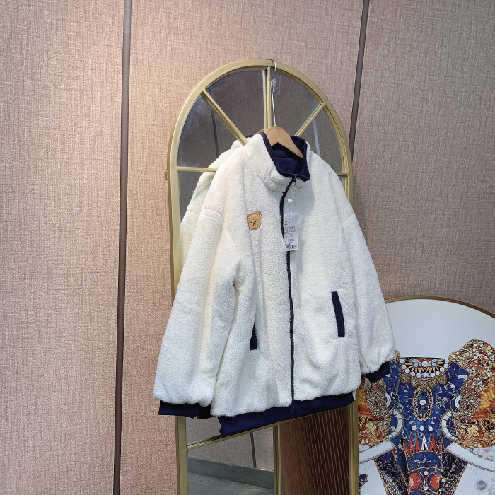 RC83孕妇白色外套100-140