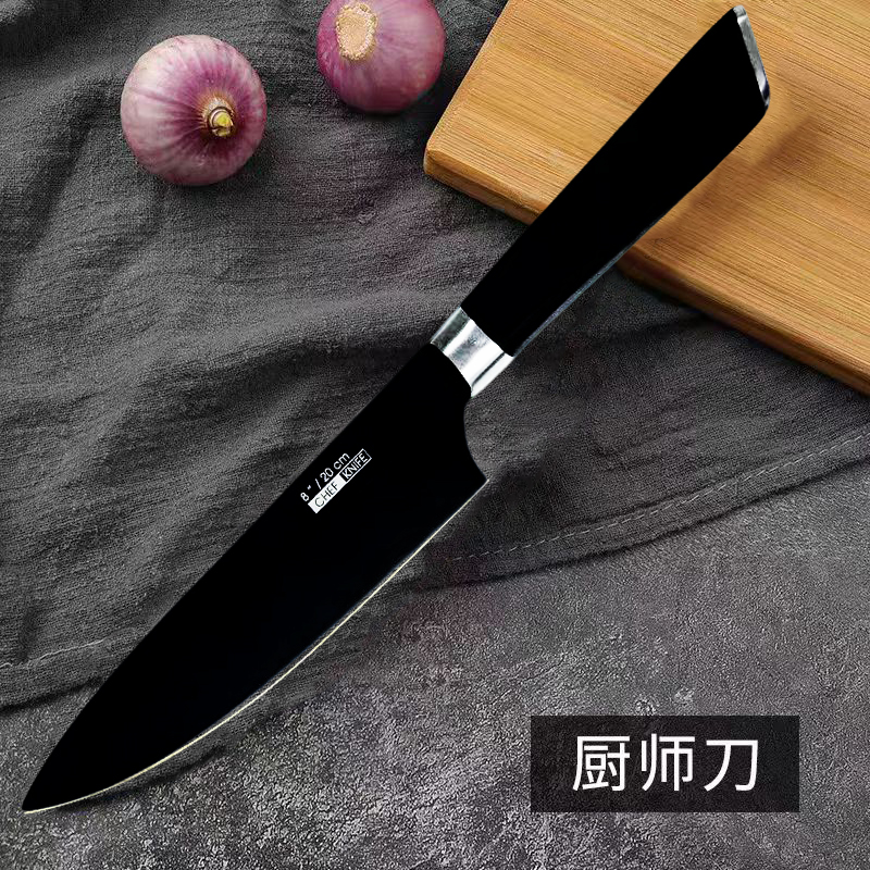 黑钢厨师刀料理寿司刀商用切生鱼片专用刺身刀锋利刀水果刀片刀