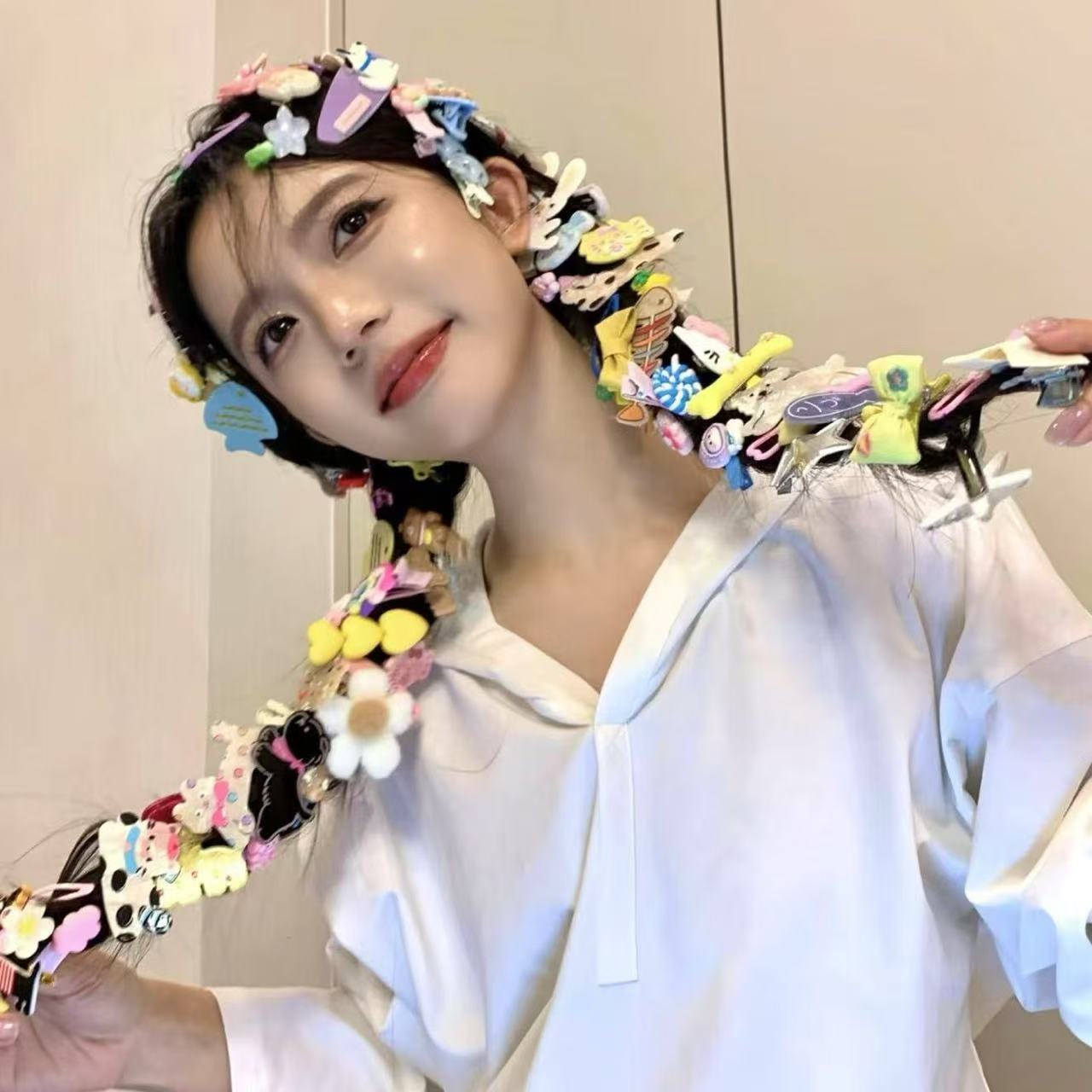 新款时尚发夹 妹妹的发夹