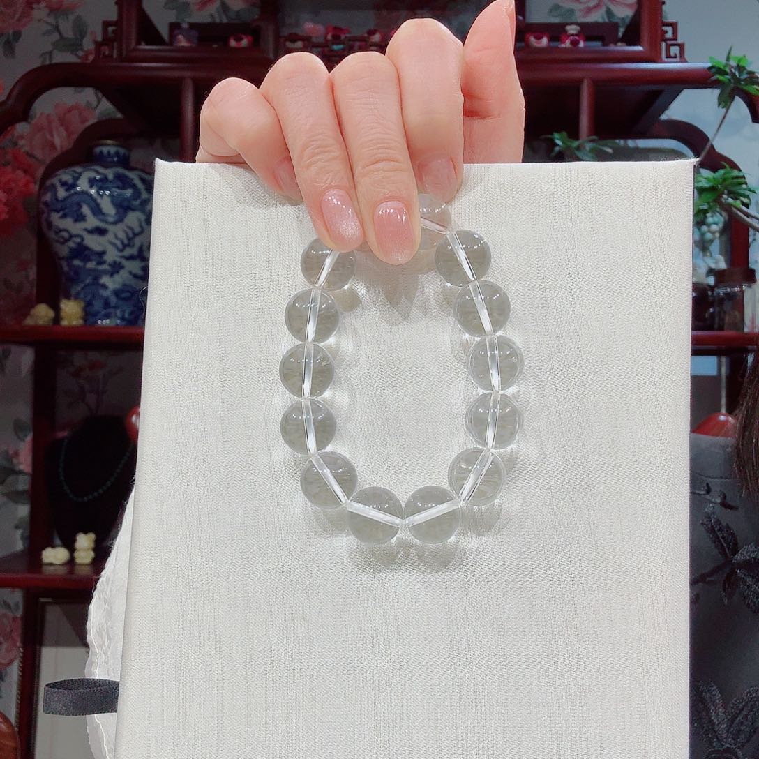 水晶手串未镶嵌手串