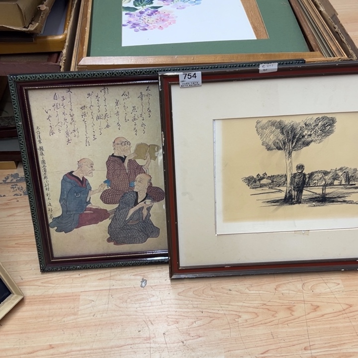 电***叔版画中古商品754哈哈哈